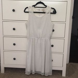 Ann Taylor Loft polka dot dress, size S